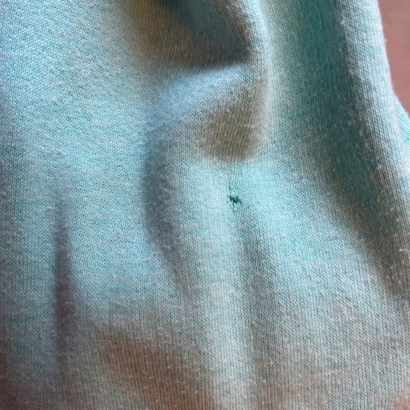 VS PINK Teal Quarter Zip Sweater - Picture 4 of 4